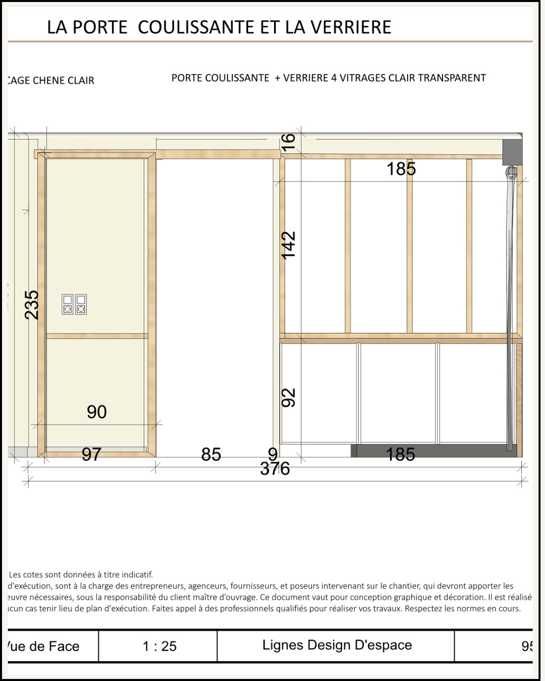 erreurs rénovation maison évitées grâce à un plan d’élévation précis pour cloison et verrière sur mesure